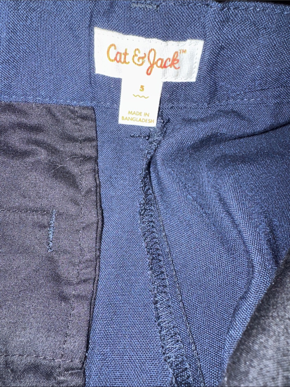 Cat & Jack Navy Boys Suit Jacket and Pants size 5 - Picture 6 of 7